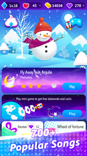 Play Magic Pink Tiles: Piano Game Online for Free on PC & Mobile