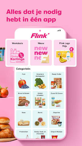 Flink: Boodschappen in minuten PC
