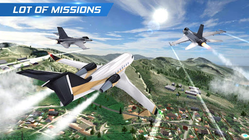 Flugzeug-Flugpilot-Simulator