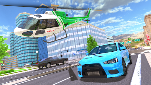 Helicopter Flying Car Driving پی سی