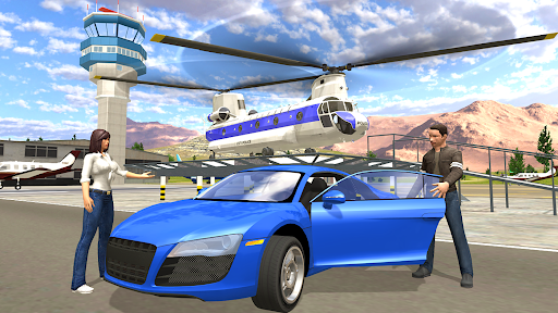 Helicopter Flying Car Driving پی سی
