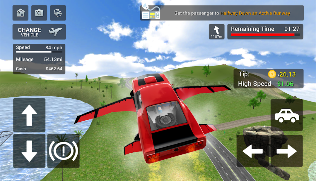 free Flying Car Racing Simulator for iphone download