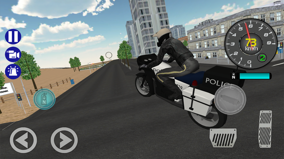 Police Motorbike Road Rider PC