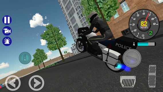 Police Motorbike Road Rider PC