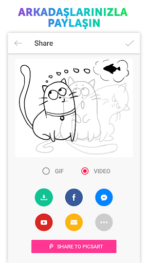 Picsart Animator: GIF ve Video PC
