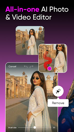 Picsart AI Photo Editor, Video پی سی