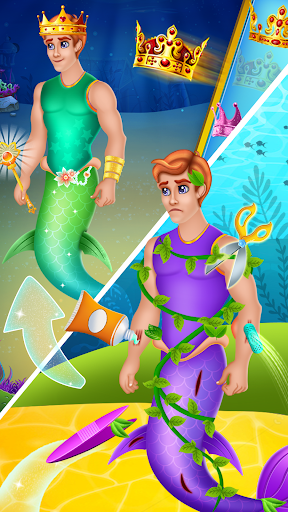 mermaid babyshower party الحاسوب