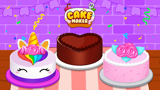 Cake Decorating Kids Cake Game