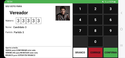 Brazilian Voting Machine PC