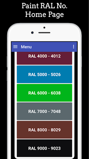 Paint RAL No پی سی