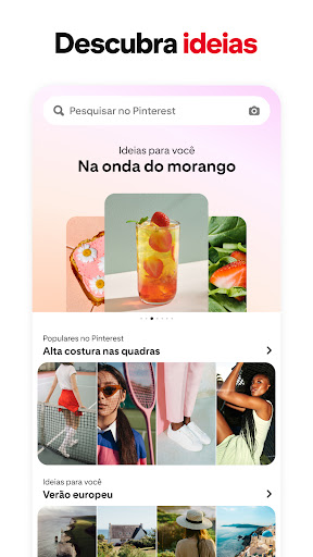 Pinterest - Inspiração através de imagens e ideias para PC