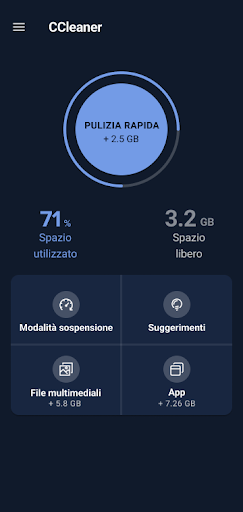 CCleaner - Pulizia Telefono PC