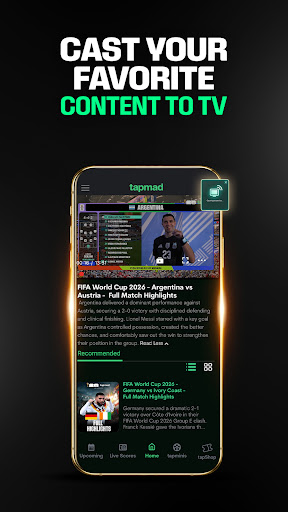 tapmadTV: Live Sports پی سی