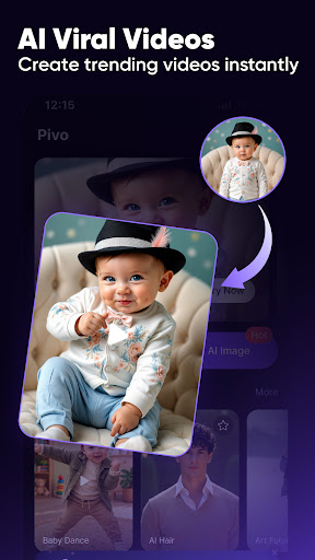 Pivo AI - AI Video Maker الحاسوب
