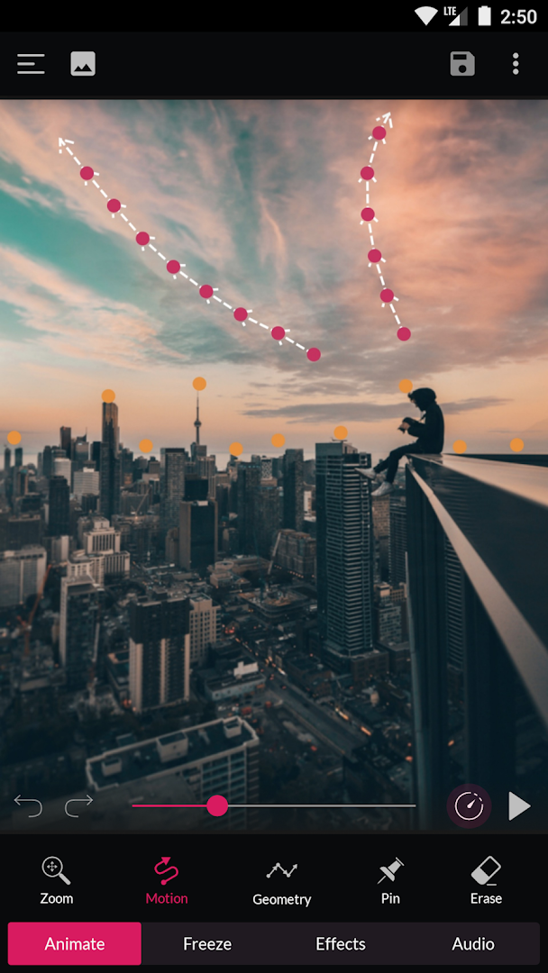 PixaMotion Loop Photo Animator & Photo Video Maker PC