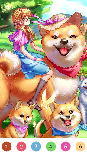 Tap Color -番号による色 PC版
