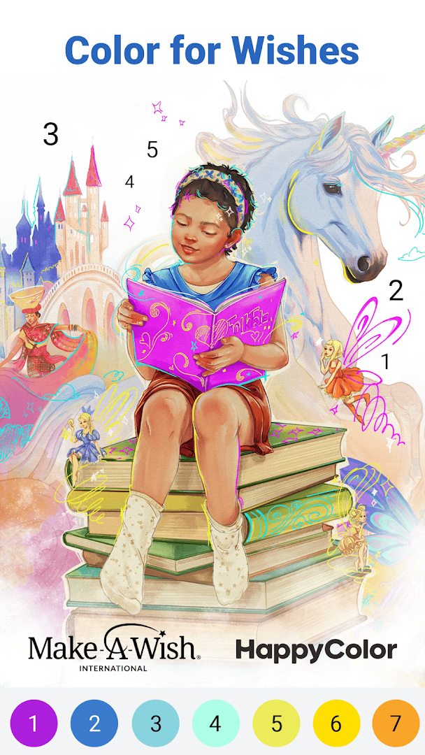 Happy Color – картинки по номерам раскраски онлайн ПК