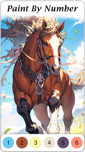 Coloriage de rêve par numéro PC