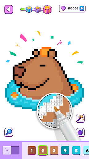 Happy Pixel Cute Coloring پی سی