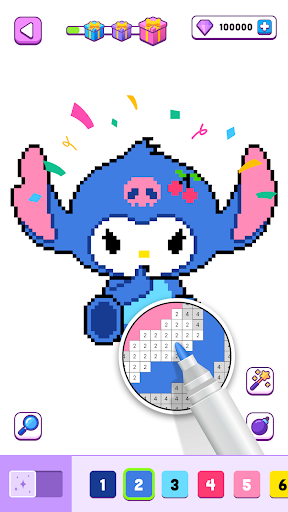 Happy Pixel Cute Coloring پی سی