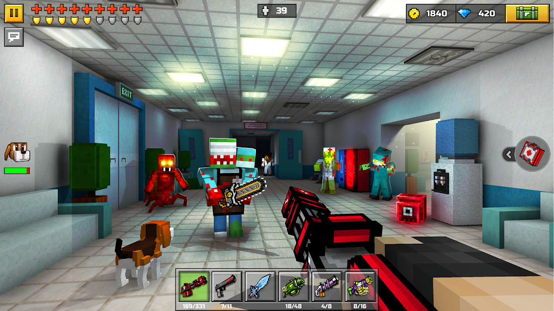 Pixel Gun 3D: Survival shooter & Battle Royale الحاسوب