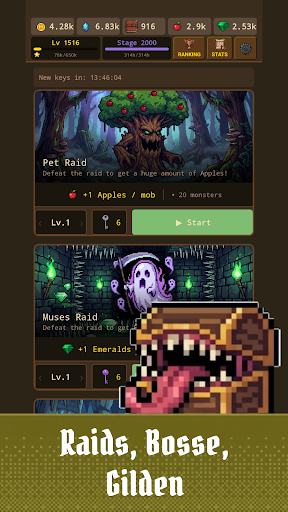 1001 Swords: Pixel Idle RPG PC