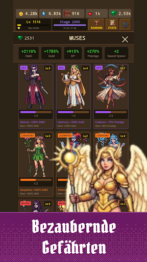 1001 Swords: Pixel Idle RPG PC
