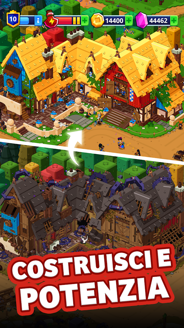 Medieval Merge: Epic RPG Games PC