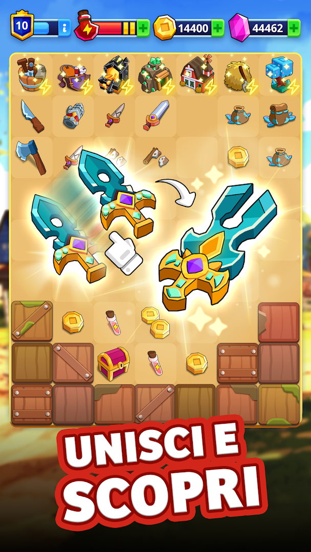 Medieval Merge: Epic RPG Games PC