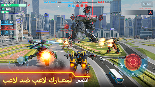 War Robots PvP عدة لاعبين الحاسوب