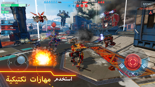 War Robots PvP عدة لاعبين الحاسوب