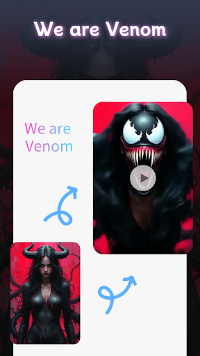 Pixverse AI Video Venom Effect ПК