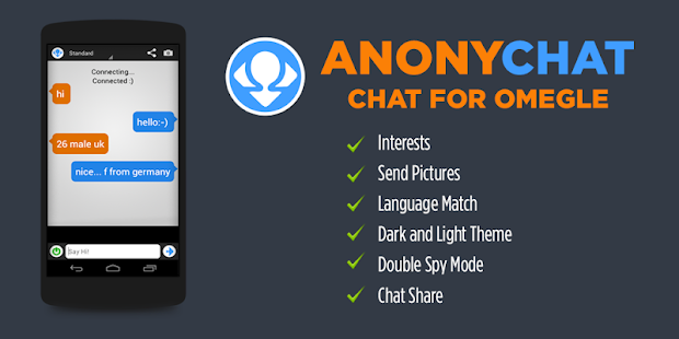AnonyChat - Chat for Omegle PC