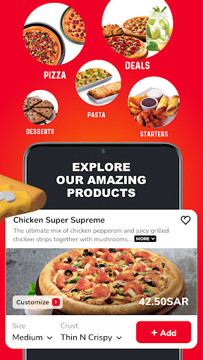 Pizza Hut KSA - Order Food Now الحاسوب