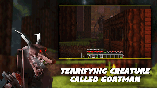 Goatman Horror Mod for MCPE