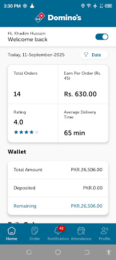 Dash Domino's Pakistan PC