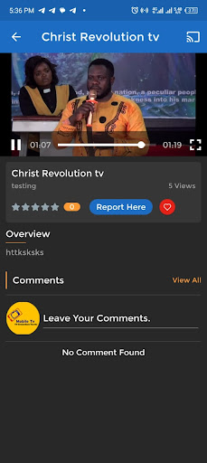 Mobile TV پی سی