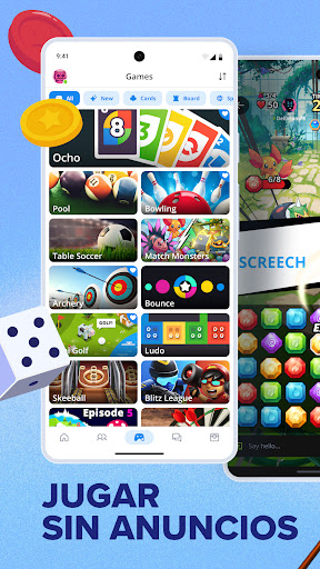 Plato: Juegos y Chats de Grupo
