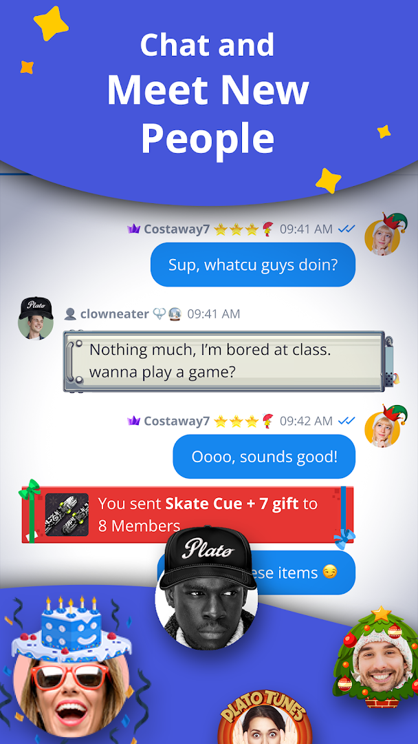 Plato - Games & Group Chats ПК
