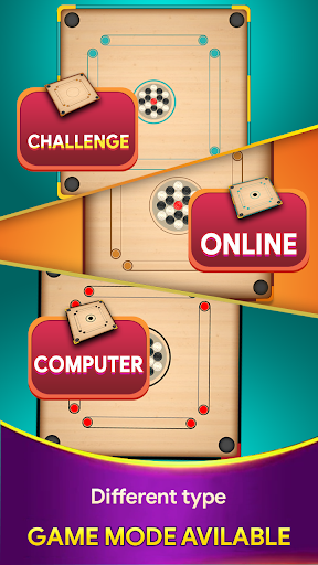 کیرم بورڈ کھیل- کیرم آن لائن