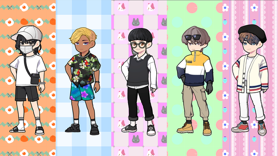 Kpop Boy Group Dress Up پی سی