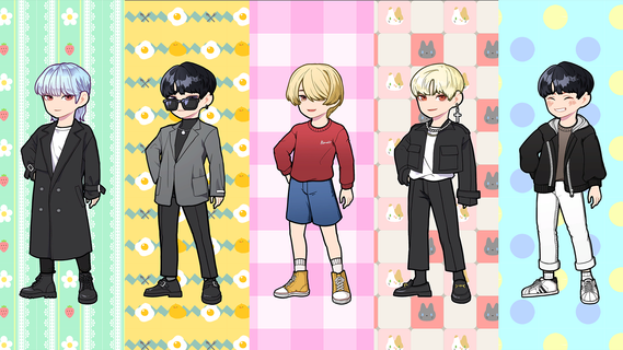 Kpop Boy Group Dress Up پی سی