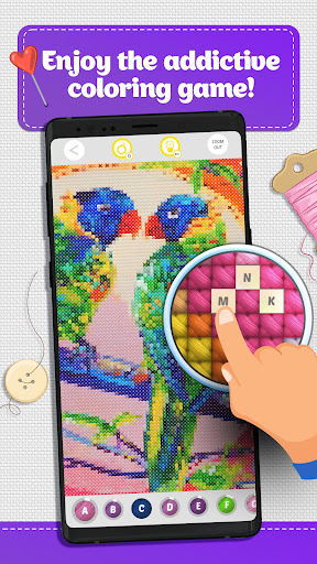 Cross Stitch Coloring Art PC