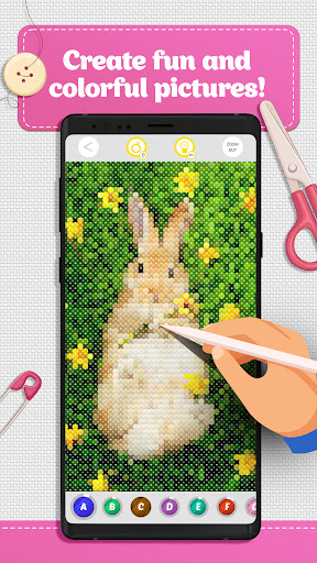 Cross Stitch Coloring Art PC