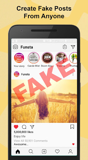 Funsta - Post and Direct Prank para PC