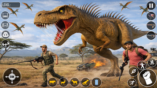 Dinosaur Family Hunting Game PC