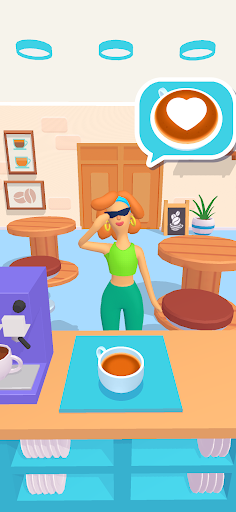 komputer Coffee Shop 3D
