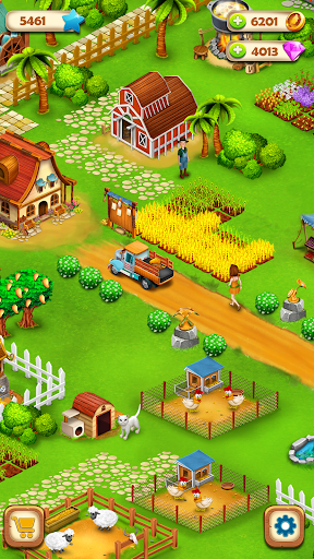 komputer Country Valley Farming Game