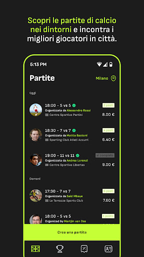 Kurt | Partite di calcetto PC