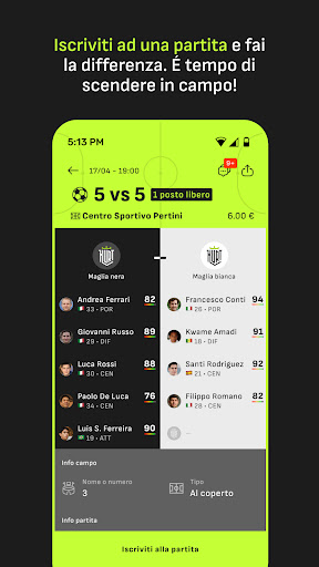 Kurt | Partite di calcetto PC